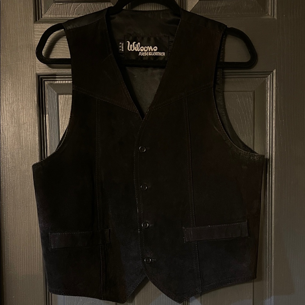 Wilsons Leather Suede & Leather Black Label